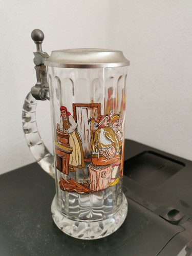 Boccale birra con coperchio - , in