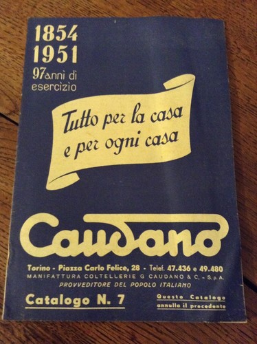 Caudano catalogo casa 7 - catalogo, n°7