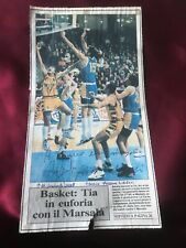 Autografi originali LAMBERTO CALORE & MASSIMO CIRELLI-Basket ITALIA-IN PERSON