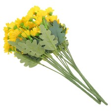  4 Mazzi Fiori Finti Teste di
