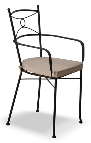 Sedia giardino ferro con - da,