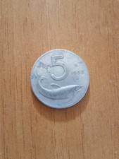 5 Lire Delfino 1953 - Moneta
