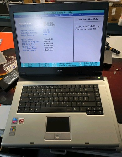 Notebook acer aspire 1652 - notebook,