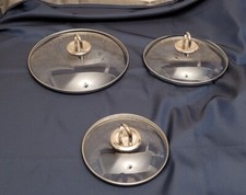 Set 3 coperchi in vetro temperato BARAZZONI per pentole e padelle 