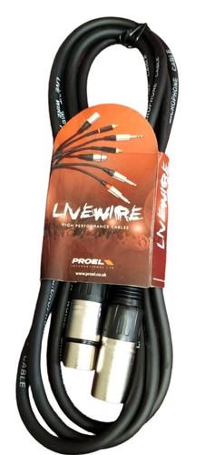 Proel livewire broad350lu2bk - livewire,