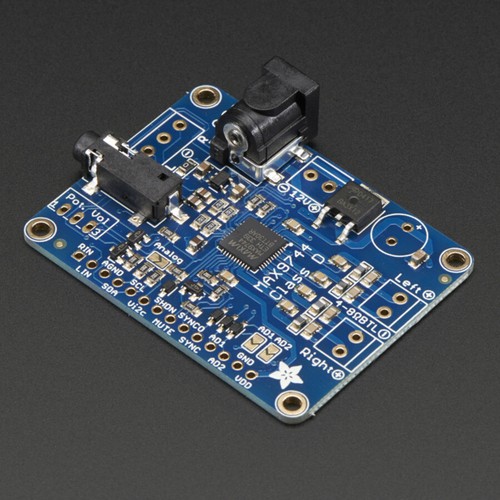 Adafruit stereo 20w classe - adafruit,
