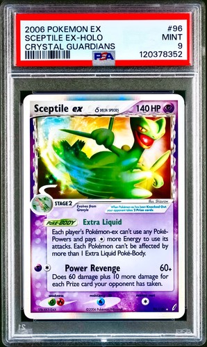 Sceptile rara crystal - ex,
