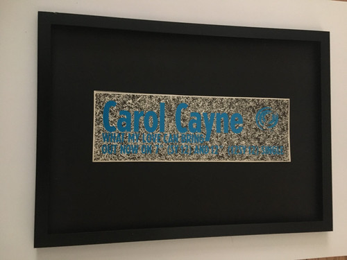 Carol cayne what - carol, love