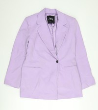 Blazer donna viola Zara - S