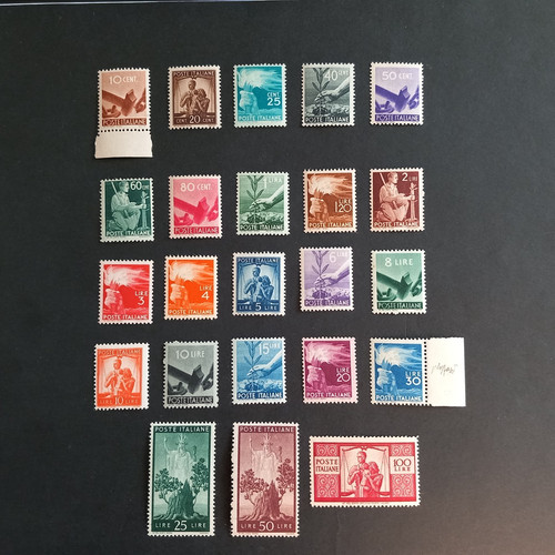 Italia repubblica 1945 - italia, 1945/48