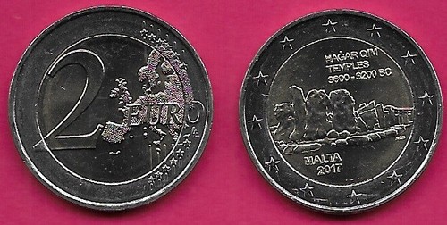 Malta euro 2017 unc - euro, anno