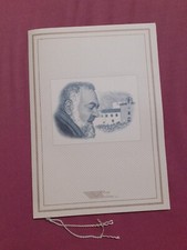 FILATELIA  FOLDER CON POSTE ITALIANE BEATIFICAZIONE PADRE PIO ANNO 1999