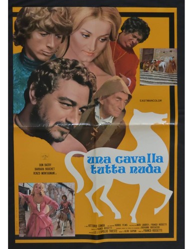 Manifesto una cavalla tutta - cavalla,