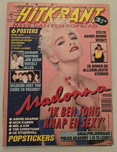 Madonna very rare newspaper - ,