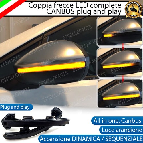 Coppia frecce specchietti nero - coppia,