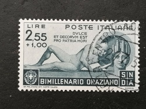 Kingdom 1936 orazio lire 55 - orazio, 2.55