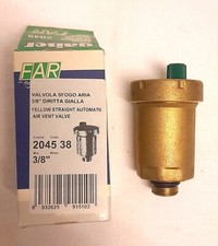 Valvola automatica sfogo aria diritta Art.2045 - FAR