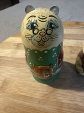 Gatto russo matrioska con