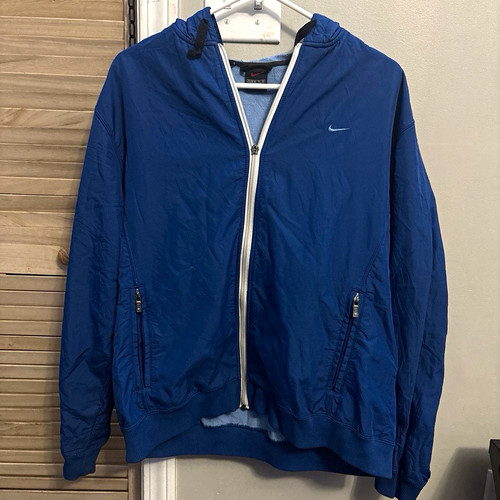 Felpa nike blu poliestere pile - nike,