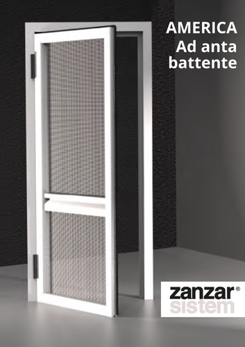 Zanzariera anta battente