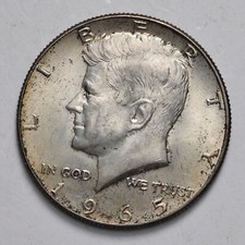 USA Half Dollar 1965 Kennedy -