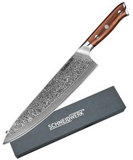 Coltello da cucina CHEF damascato coltello da cuoco acciaio damascato coltello damascato confezione regalo DI-010