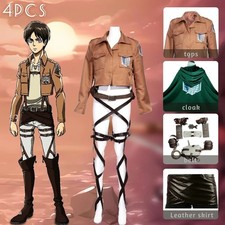 Set Costume Cosplay Attack on