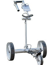 Trolley Golf Elettrico Batteria Litio Drive GE con Telecomando Argento