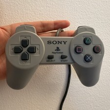 CONTROLLER PS1 SONY PLAYSTATION 1 GRIGIO ORIGINALE OTTIMO TESTATO FUNZIONANTE