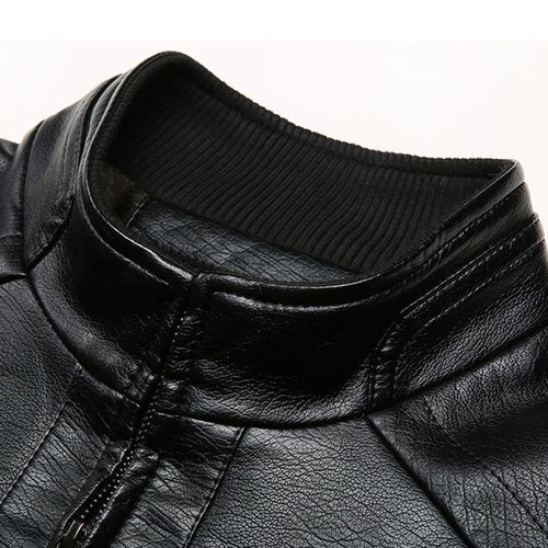 Giacca pelle uomo - in, con