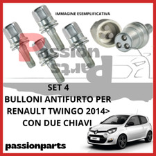 KIT 4 BULLONI ANTIFURTO CERCHI