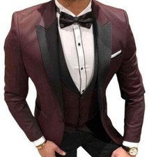 Rosso bordeaux parti smoking - parti,