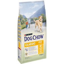 CROCCHETTE PER CANE PURINA DOG CHOW CLASSIC POLLO 10 KG CROCCANTINI CANI MANGIME
