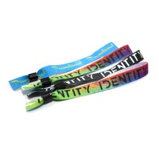 Braccialetti in tessuto personalizzati gadget promozionale eventi pubblicità 