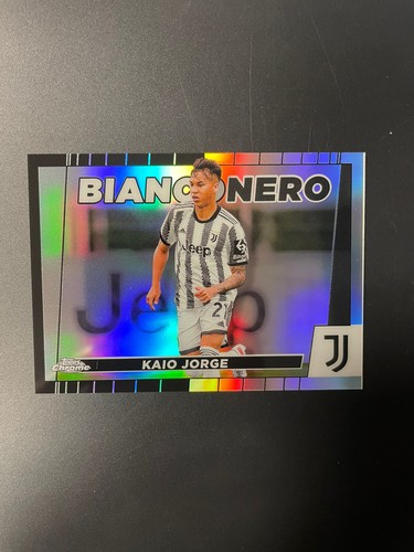 Topps chrome juventus kaio - chrome,