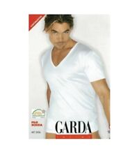 3 PEZZI T-SHIRT GARDA 0036 FILO DI SCOZIA SCOLLO V MAGLIETTA MAGLIA INTIMA 4 - 7