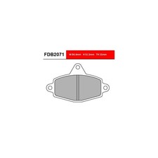 Pastiglie freno Go Kart