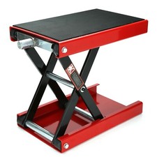 Sollevatore a Forbice Moto Jack Supporto Sollevatore Tavolo Moto Panca Garage Officina
