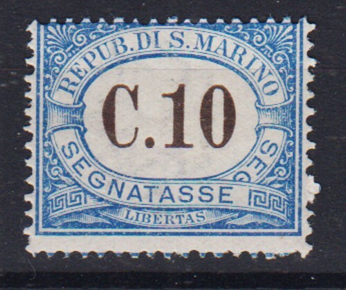 San marino 1925 - segnatasse, 10