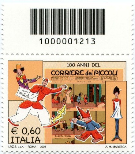 2008 francobollo corriere - 2008, dei