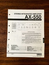 Yamaha AX-550 Amplifier