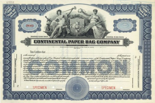 Continental paper bag - bag,