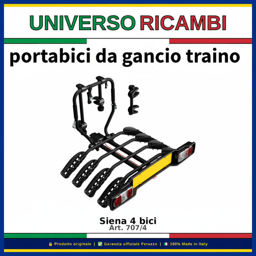 Portabici gancio traino - da,