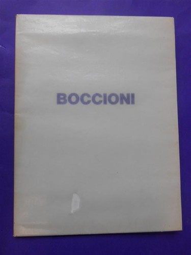 Umberto boccioni cartella - boccioni.,