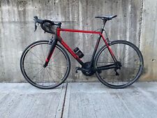 Guerciotti E74, bici da corsa, rossa, taglia L