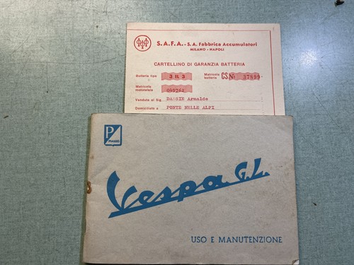 Libretto uso manutenzione - uso,