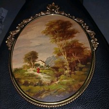 ANTICO DIPINTO OLIO SU RAME