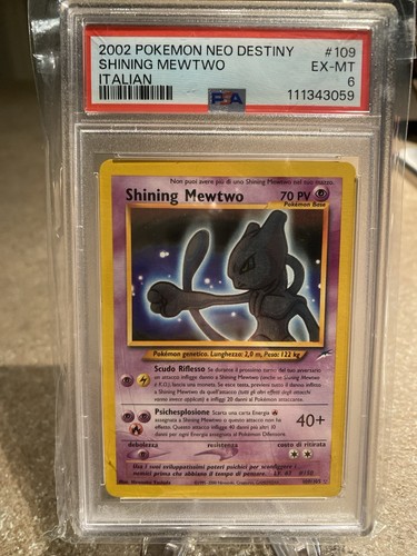 Shining mewtwo italiano psa - shining,