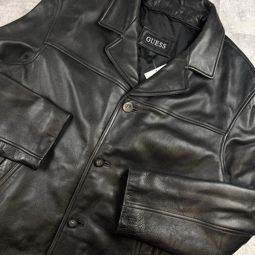 Giacca pelle guess uomo - guess, xl