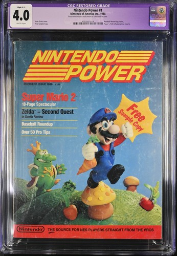 Nintendo power cgc - nintendo,